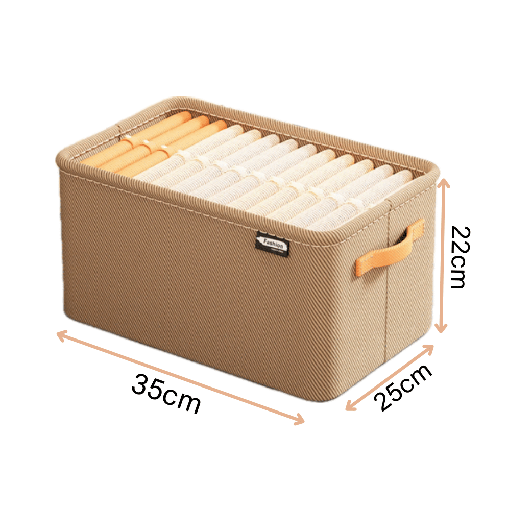 Organizador de Roupas Dobrável Luxe Box® (Compre 1 Leve 3) - Queima de Estoque 🔥