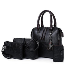 Kit de Bolsas Femininas com 4 peças Vintage Classic - FRETE GRÁTIS